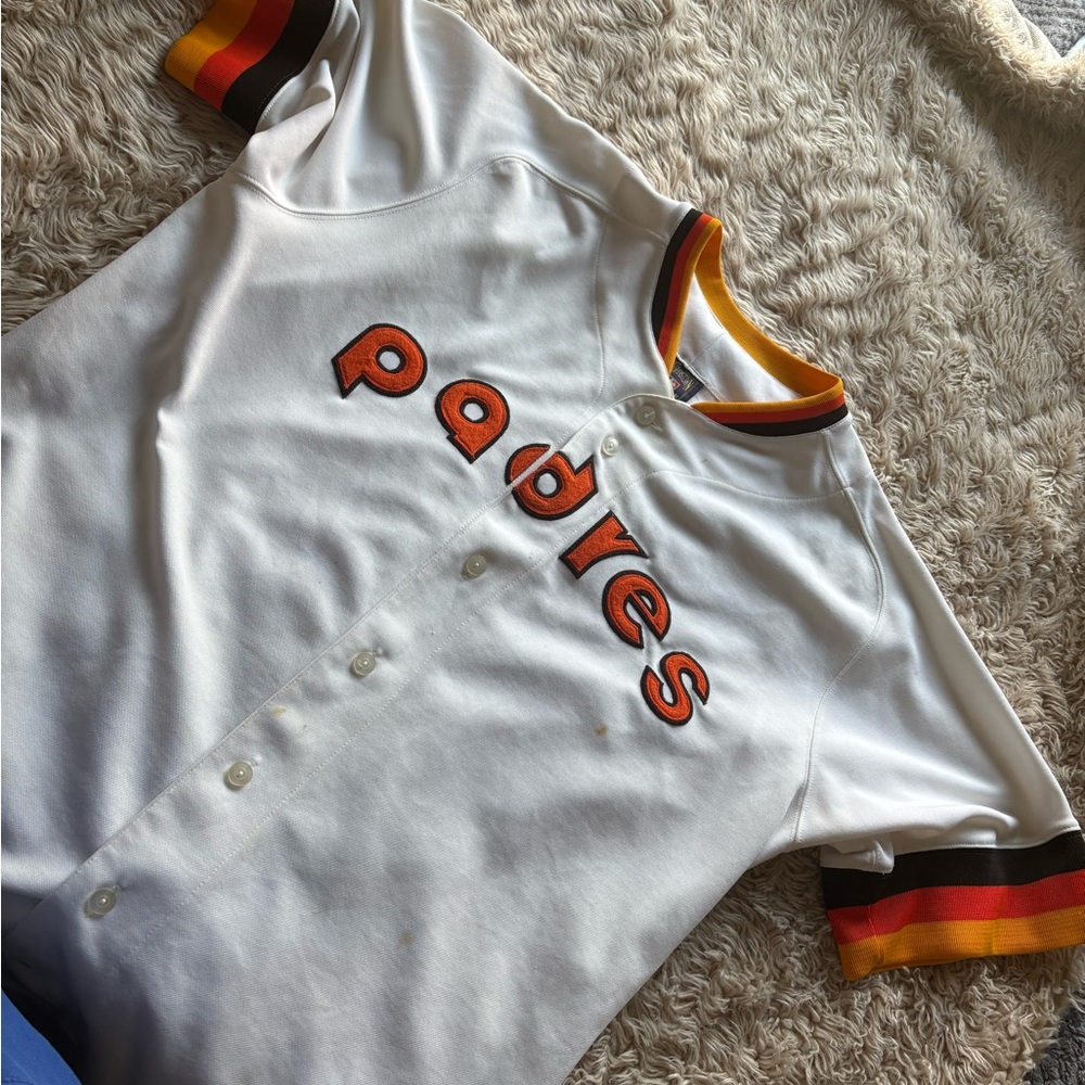 Majestic White Baseball Jersey